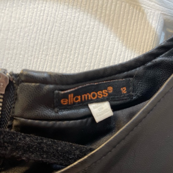 ELLA MOSS GIRL BLACK DRESS - Picture 3 of 3